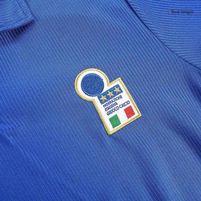 BAGGIO R. #18 イタリア代表 1998 ホーム レトロ サッカーユニフォーム