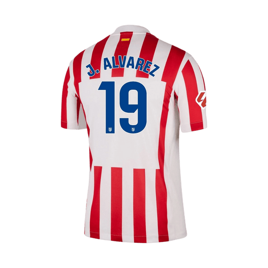 J. ALVAREZ #19 Atletico Madrid thuisshirt 2025/26