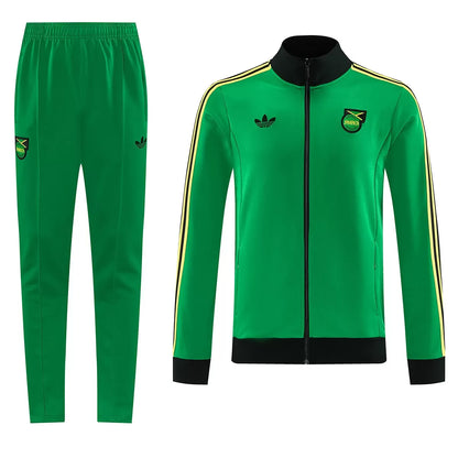Jamaica Training Tracksuit 2026/27 Green (Jacket+Pants)