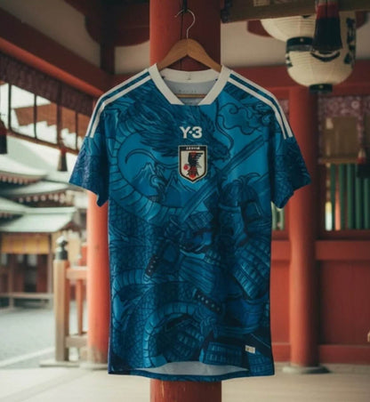 Japan x Y-3 Samurai Thuistenue voetbalshirt 2026