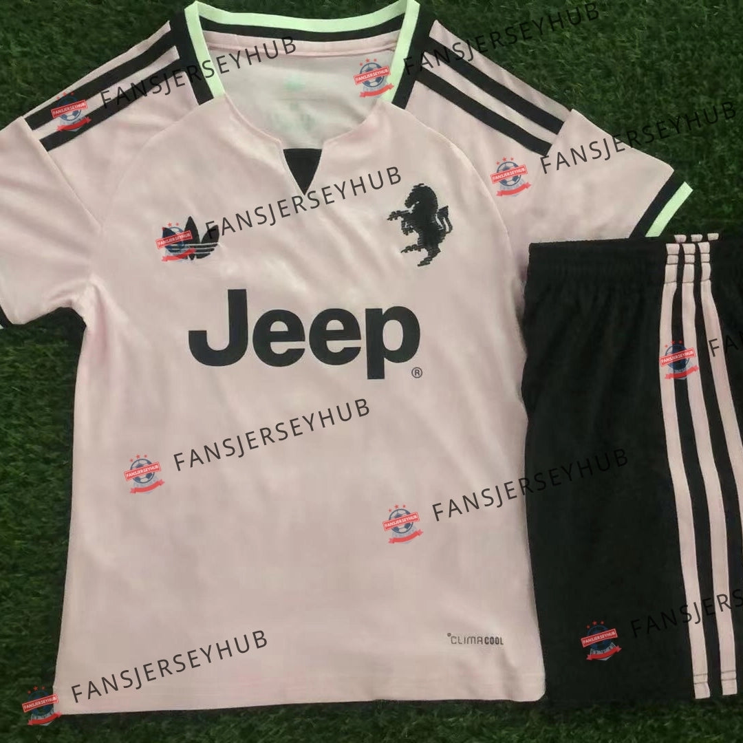 Equipación Visitante Turin Niño - Camiseta+Pantalón Corto 2026/27 Rosa