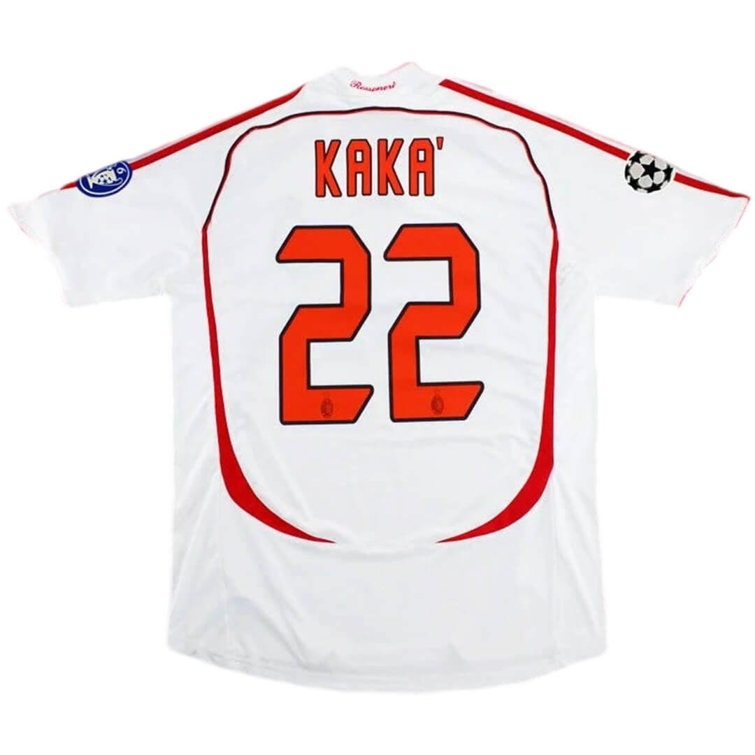 KAKA' #22 AC Mailand 2006/07 Auswärts Retro-Trikot - UCL