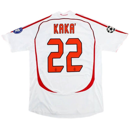 KAKA' #22 AC Mailand 2006/07 Auswärts Retro-Trikot - UCL