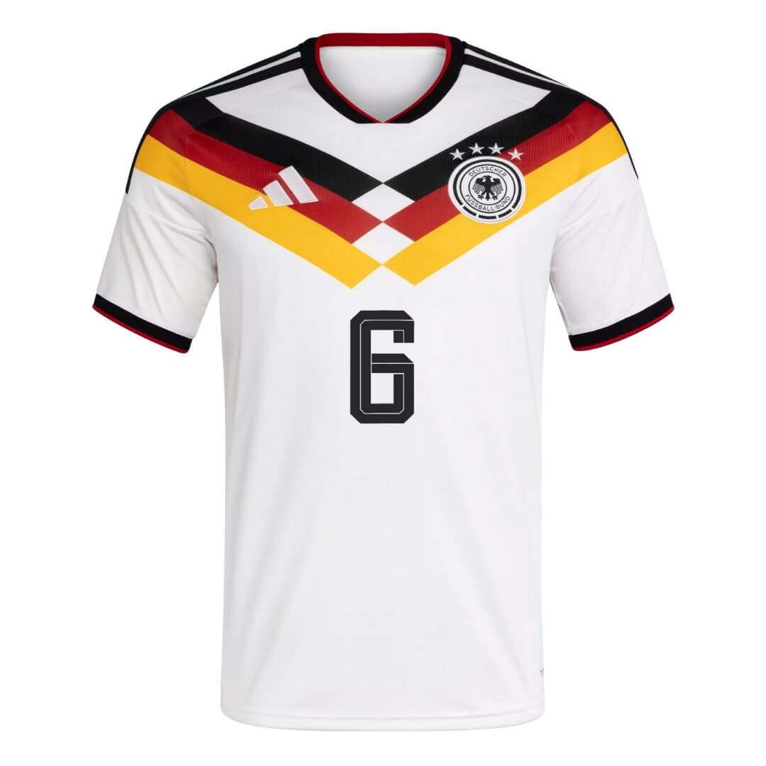 KIMMICH #6 Germany Home Soccer Jersey 2026 World Cup