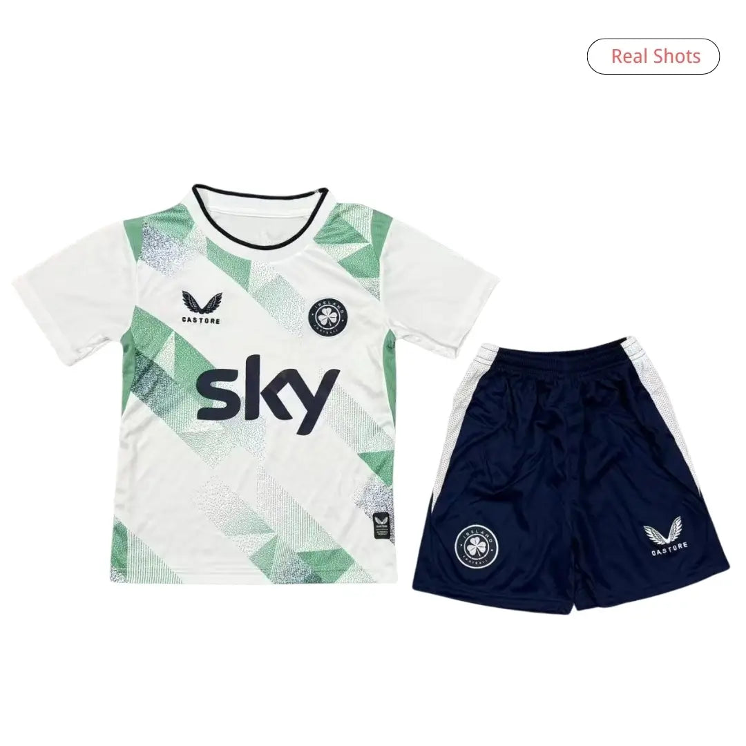 Irland Kinder-Auswärtstrikot-Set – Trikot + Shorts WM 2026
