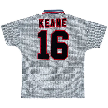 キーン #16 マンチェスター・ユナイテッド 1995/96 サード・アウェイ レトロ サッカーユニフォーム