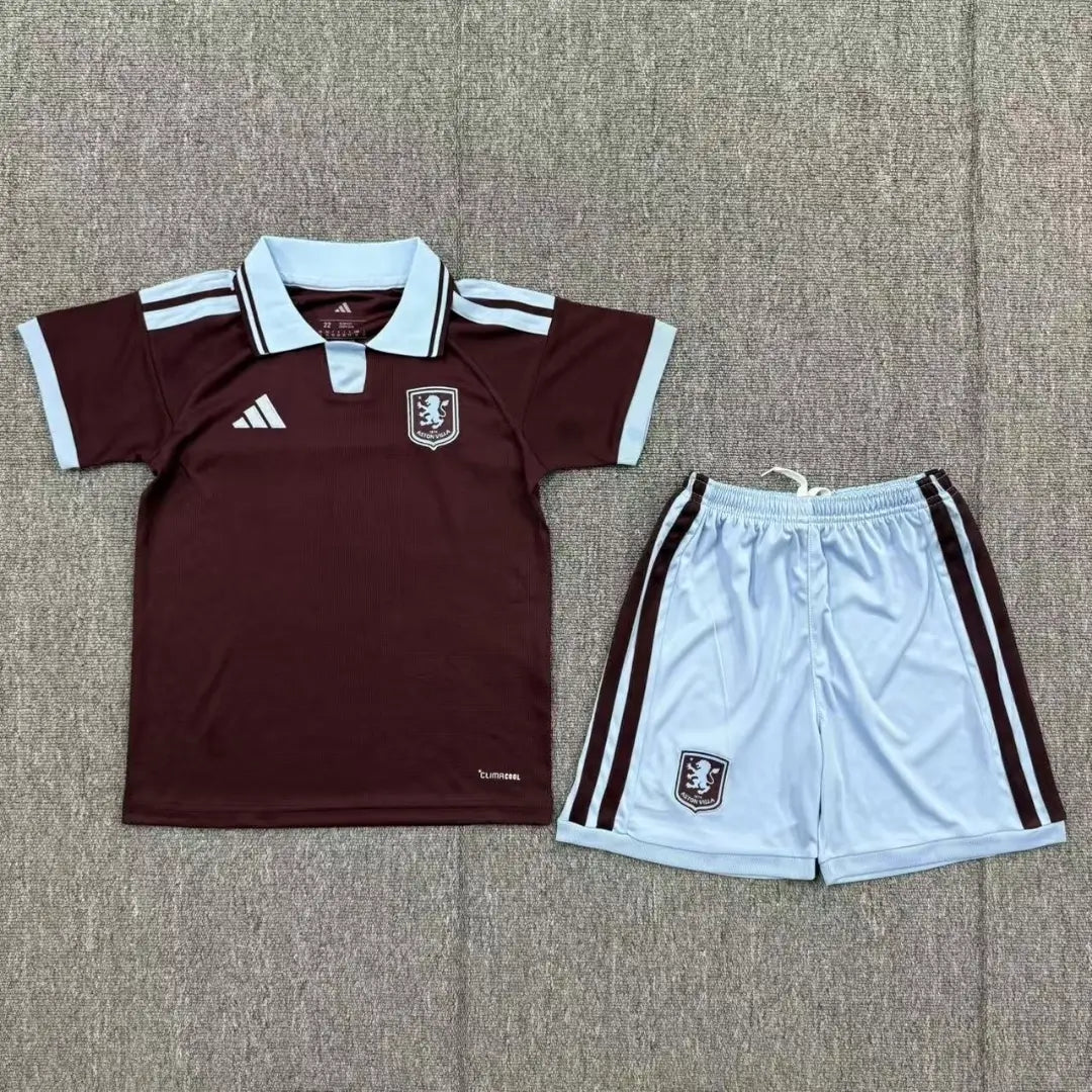 Παιδική εντός έδρας εμφάνιση Aston Villa - Φανέλα+Σορτς 2026/27