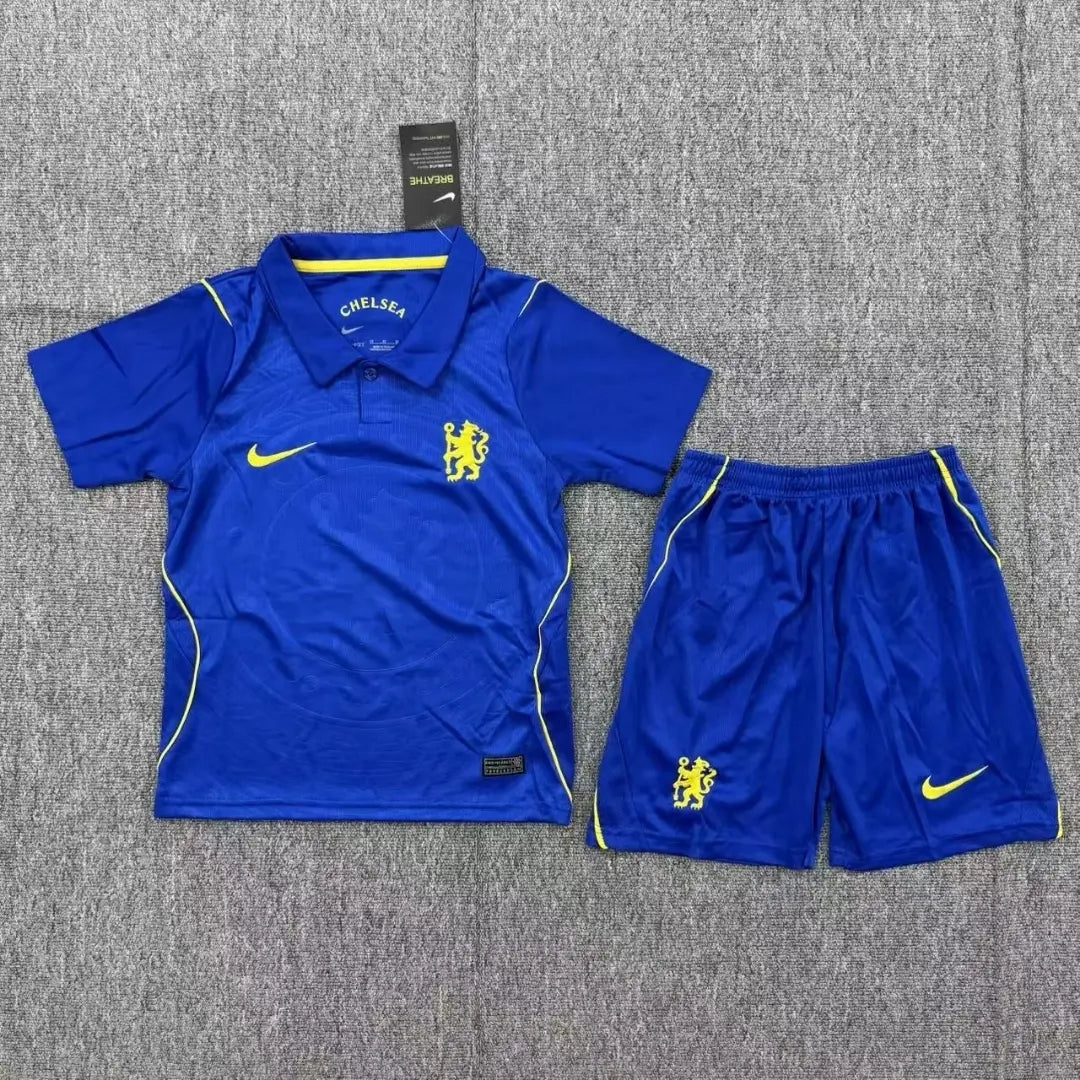 Tenue domicile enfant Chelsea - Maillot + Short 2025/26
