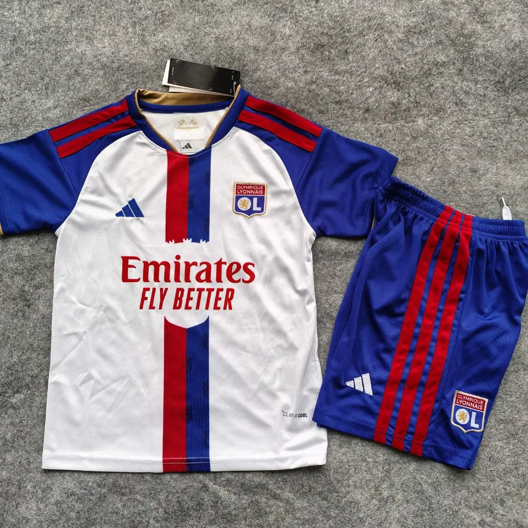 Olympique Lyonnais thuistenue voor kinderen - shirt + broekje 2026/27