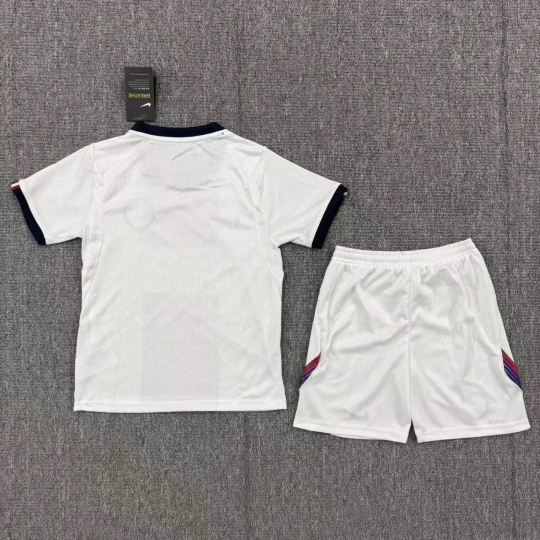 Conjunto infantil de la primera equipación del PSG (camiseta + pantalón corto) 2025/26