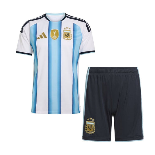 Argentinien Heimtrikot-Set für Kinder – Trikot + Shorts 2026