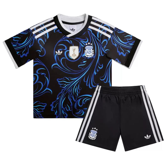 Argentinien Auswärtstrikot-Set für Kinder - Trikot + Shorts 2026