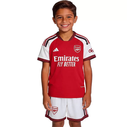 CHAMPIONS #26 Maillot de foot domicile Arsenal pour enfant (Maillot+Short) 2026/27