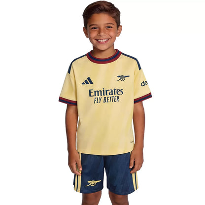 Ensemble maillot et short de football extérieur pour enfant des Gunners 2026/27