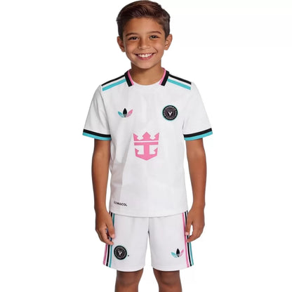 Inter Miami CF Kid's Third Away Soccer Kit 2025 - Jersey+Shorts