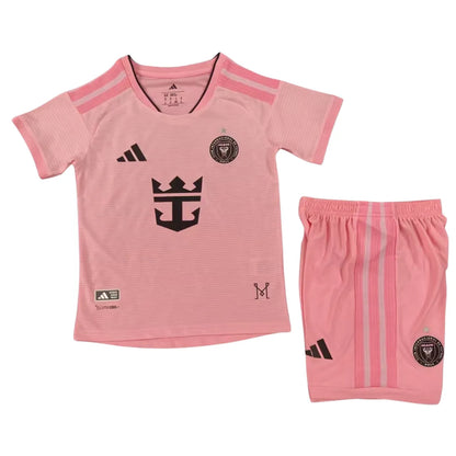 Kid's Inter Miami Home Jersey Kit Player Version - Jersey+Shorts 2026/27