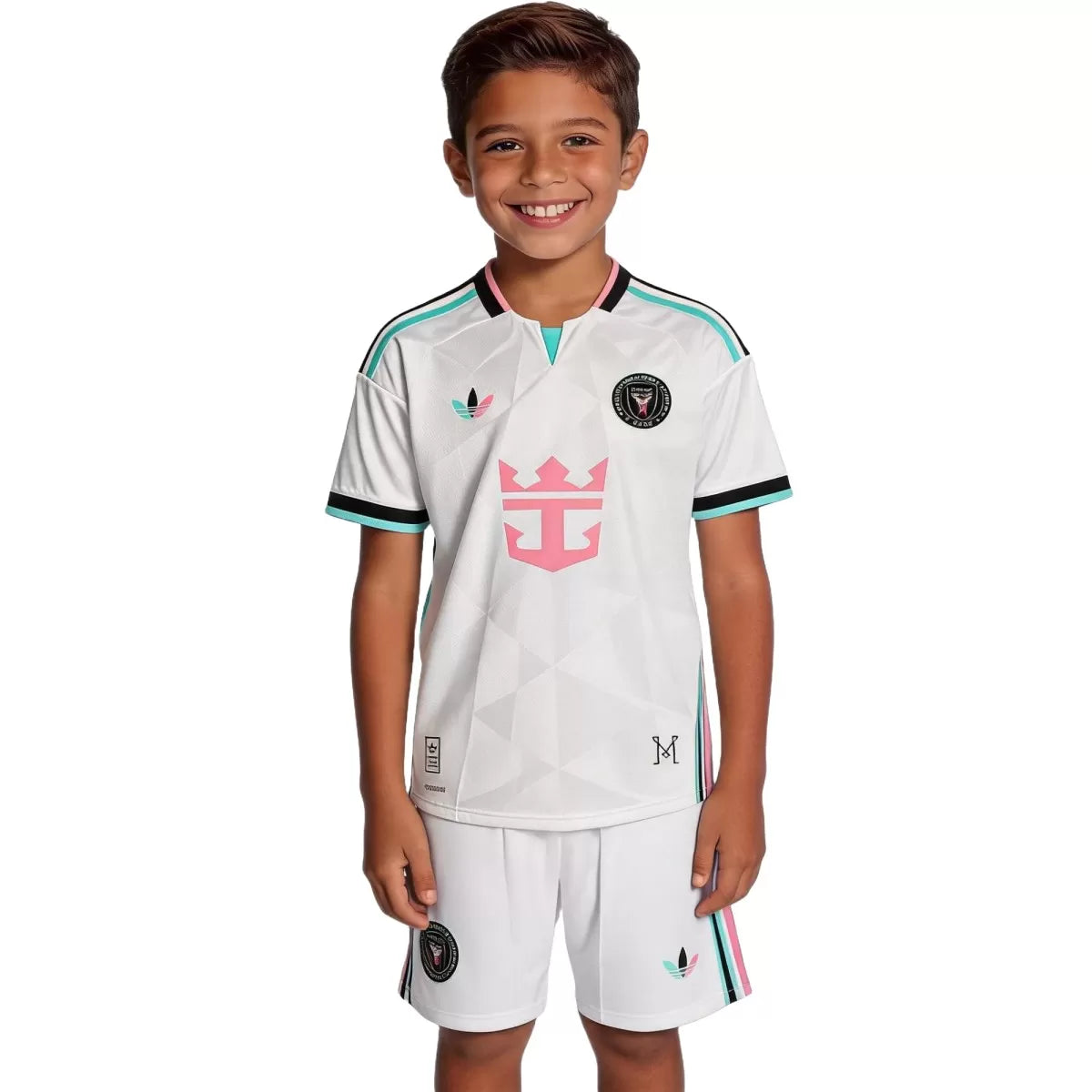 Kid's Inter Miami Third Away Jersey Kit Player Version - Jersey+Shorts 2026/27