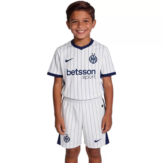 Inter Milan Kid's Away Kit - Jersey+Shorts 2026/27