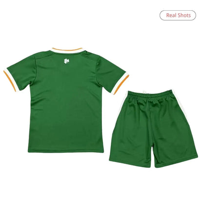 Ensemble domicile Irlande Enfant - Maillot+Short Coupe du Monde 2026