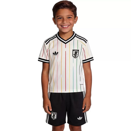 Maillot de foot enfant Japon extérieur Coupe du Monde 2026 - Maillot+Short