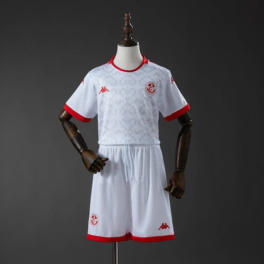 Equipación de Fútbol para Niños de Túnez Visitante - Camiseta+Pantalón Corto 2026