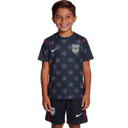 USMNT uit-voetbaltenue voor kinderen (shirt+short) 2026