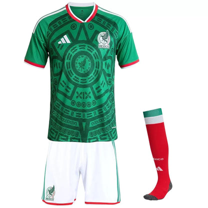 Mexico thuisshirt voetbaltenue voor kinderen 2026
