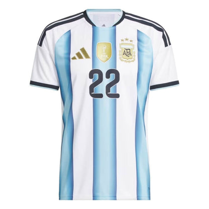 L.MARTÍNEZ #22 Maillot de foot Argentine Domicile Coupe du Monde 2026