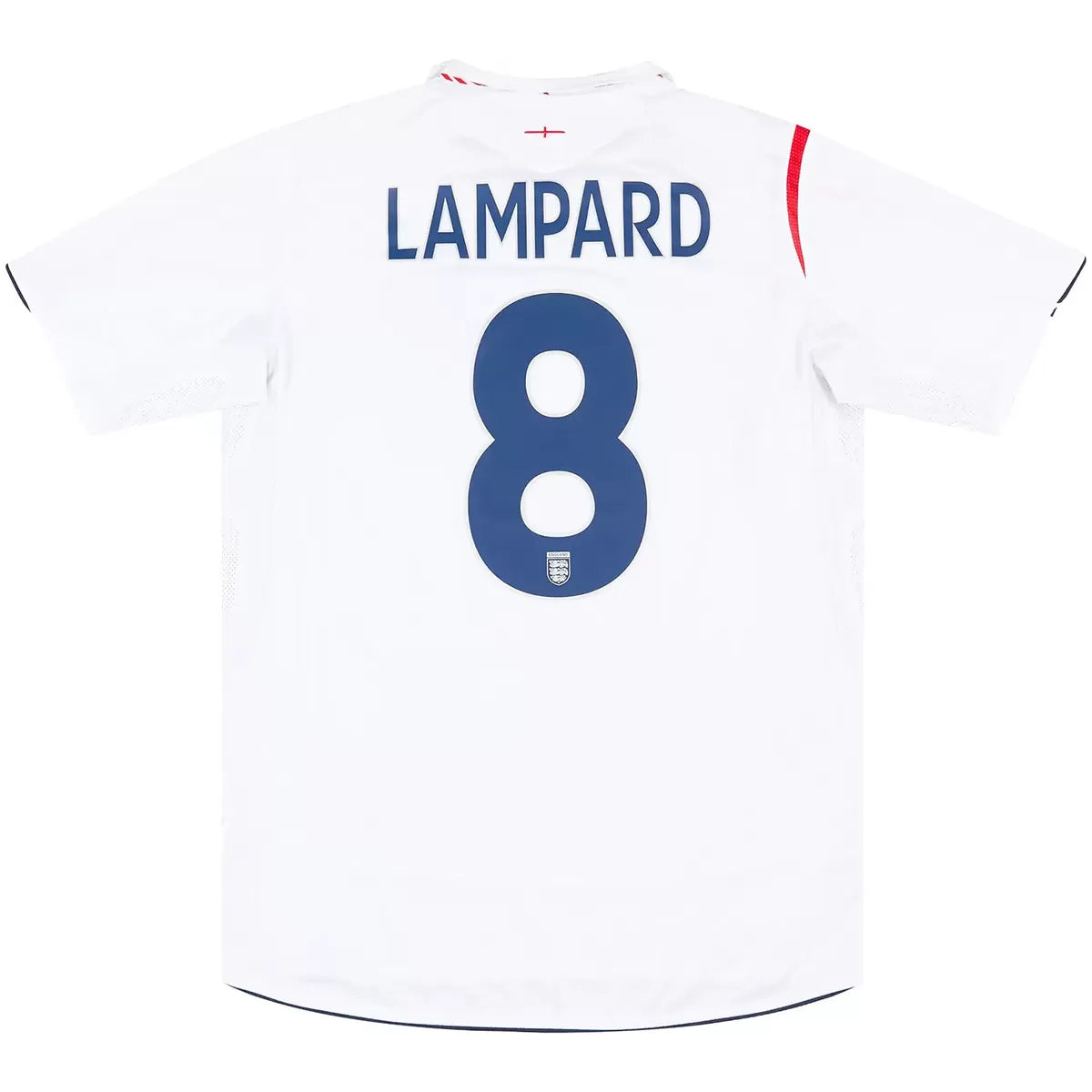 Maillot de football rétro domicile Angleterre 2006 Lampard #8