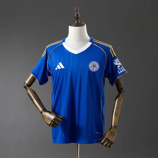 Camiseta de fútbol local del Leicester City 2025/26