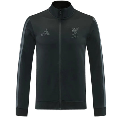Αντιανεμικό Τζάκετ Liverpool Μαύρο 2026/27
