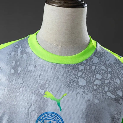 Maillot de football manches longues troisième extérieur Manchester City 2025/26
