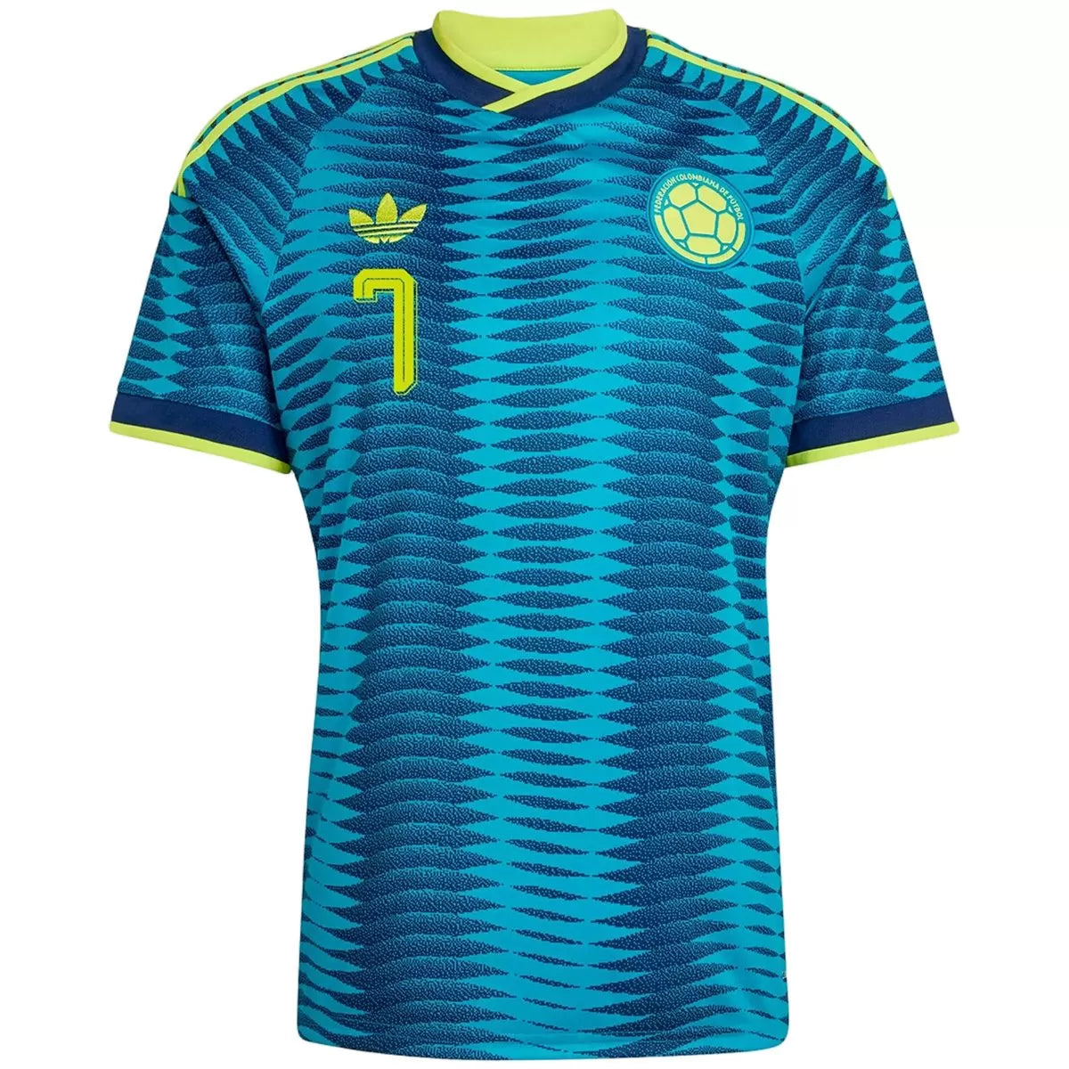Maillot de Foot Extérieur Luis Diaz #7 Colombie Coupe du Monde 2026