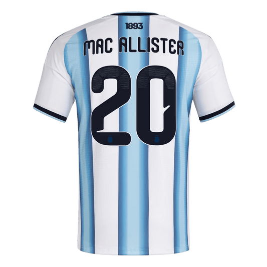 Φανέλα Αργεντινής MAC ALLISTER #20, Player Version, εντός έδρας, Παγκόσμιο Κύπελλο 2026