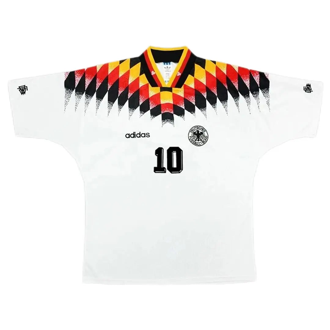 MATTHÄUS Nr. 10 Deutschland 1994 Heim Retro-Fußballtrikot