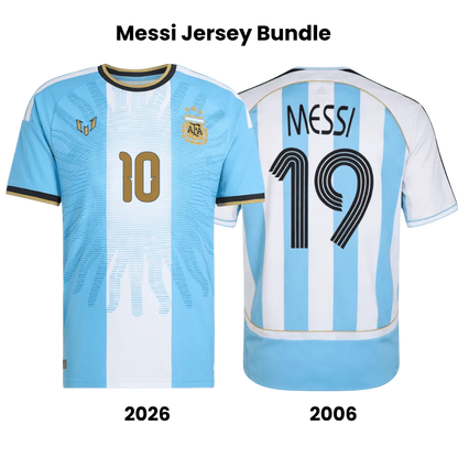Maillot version spéciale joueur La Albiceleste Coupe du Monde 2026 Bleu