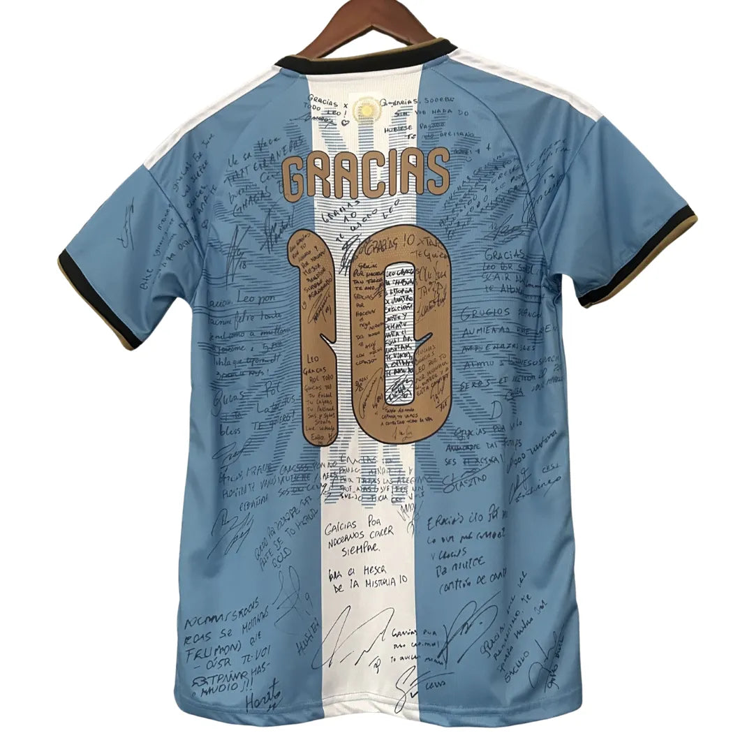 MESSI #10 Argentina X Messi Farewell Jersey 2026 Teammates Signed