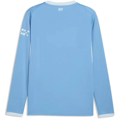 Manchester City Home Long Sleeve Soccer Jersey 2026/27