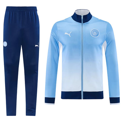 Manchester City Training Tracksuit 2026/27 (Jacket+Pants) Blue