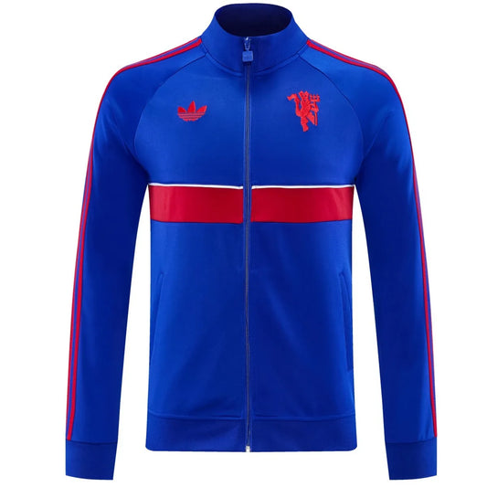 Manchester United Einlaufjacke Blau 2026/27