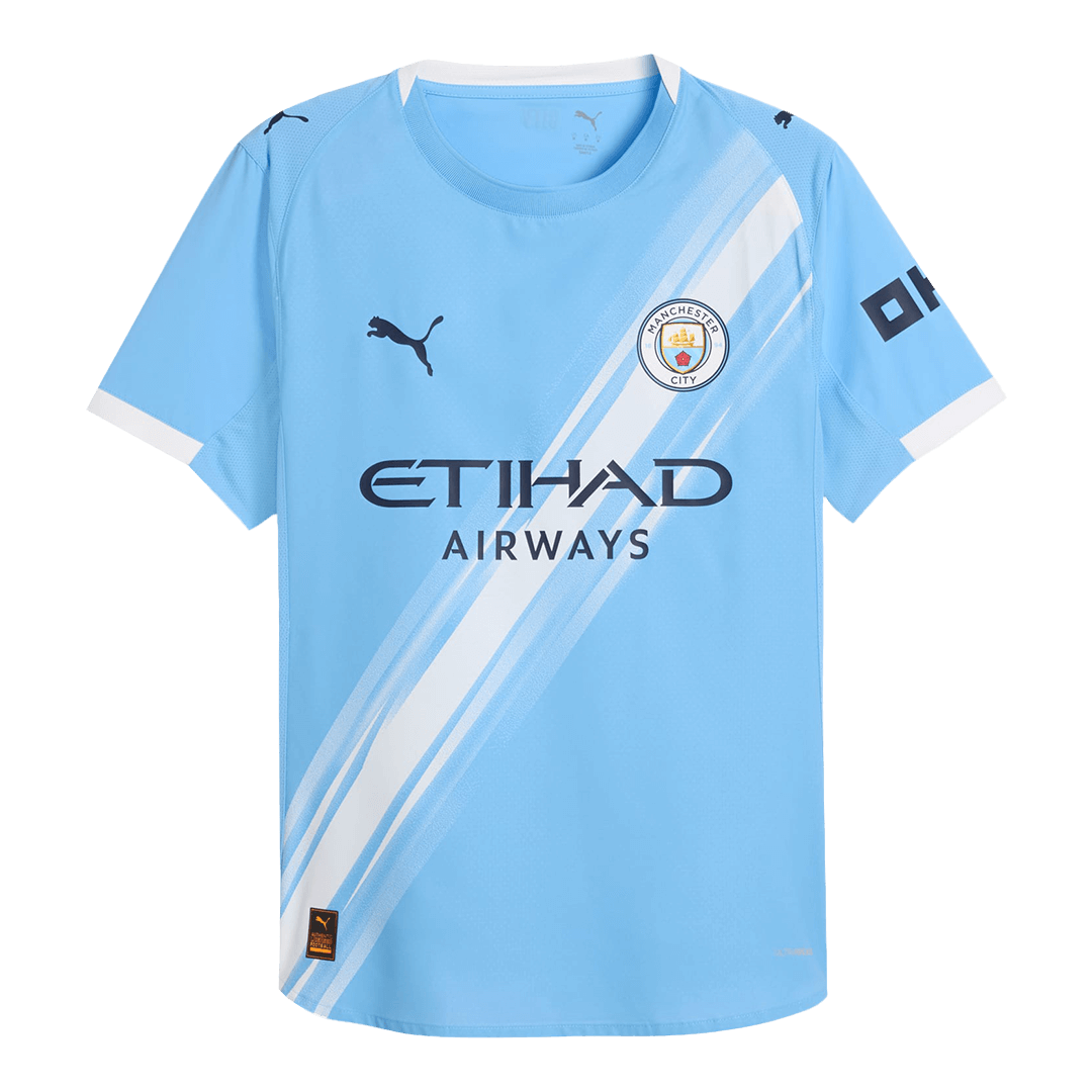 Maillot domicile de Manchester City, version joueur, saison 2025/26, bleu