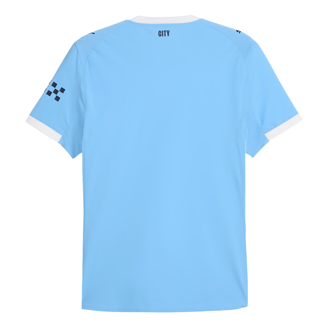 Maillot domicile de Manchester City, version joueur, saison 2025/26, bleu