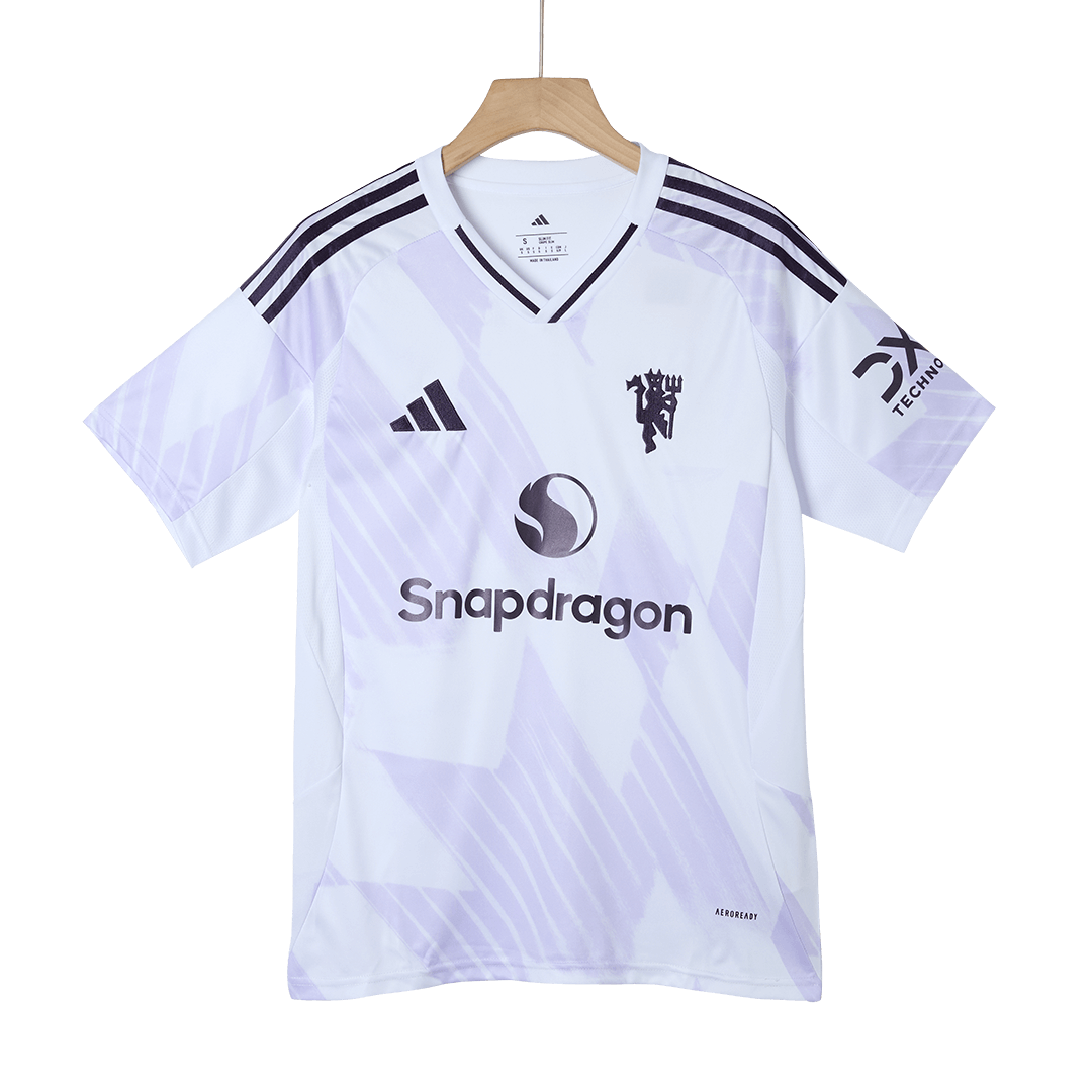 Εκτός έδρας ποδοσφαιρική φανέλα Manchester United 2025/26, Cunha #10