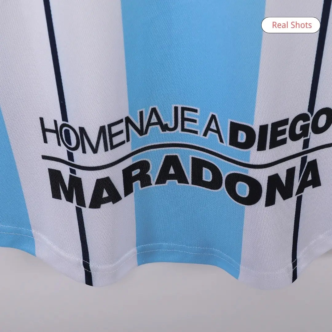 マラドーナ 背番号10 アルゼンチン代表 2001 ホーム レトロサッカーユニフォーム