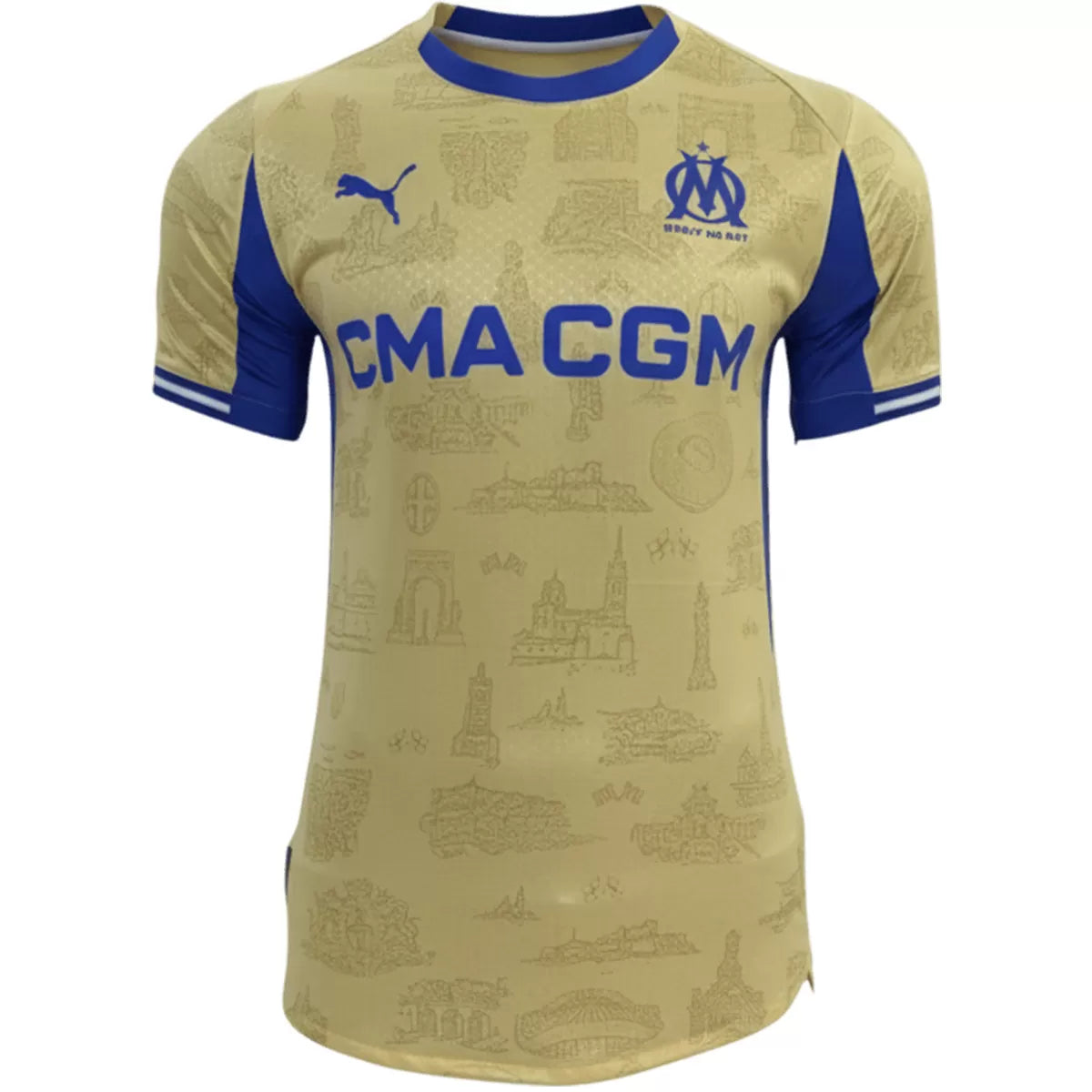 Olympique Marseille Vierde Uitshirt 2025/26 - Player Version