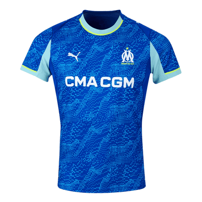 Camiseta de visitante del Marsella, tercera equipación, temporada 2025/26