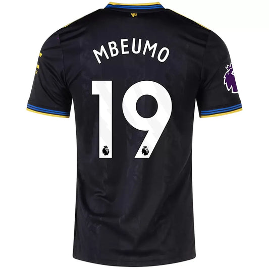 Camiseta de fútbol visitante Mbeumo #19 del Manchester United 2025/26