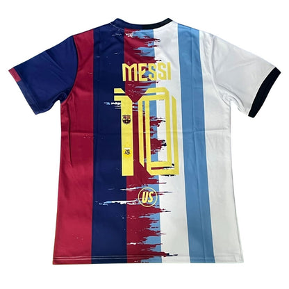 Επετειακή φανέλα Messi #10 Αργεντινής & Μπαρτσελόνα, ειδική έκδοση