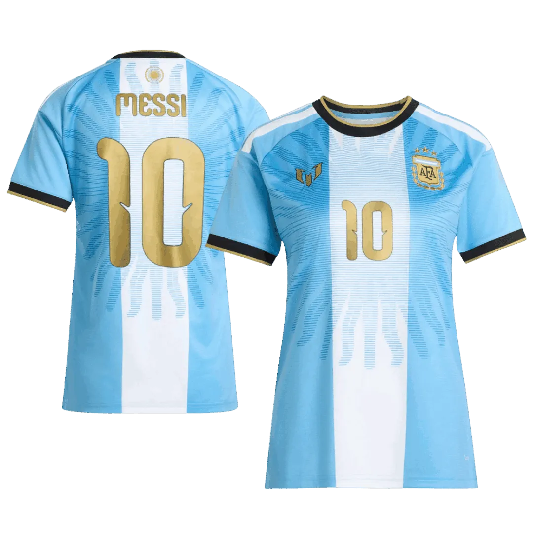 Camiseta Local La Albiceleste de Mujer Copa Mundial 2026