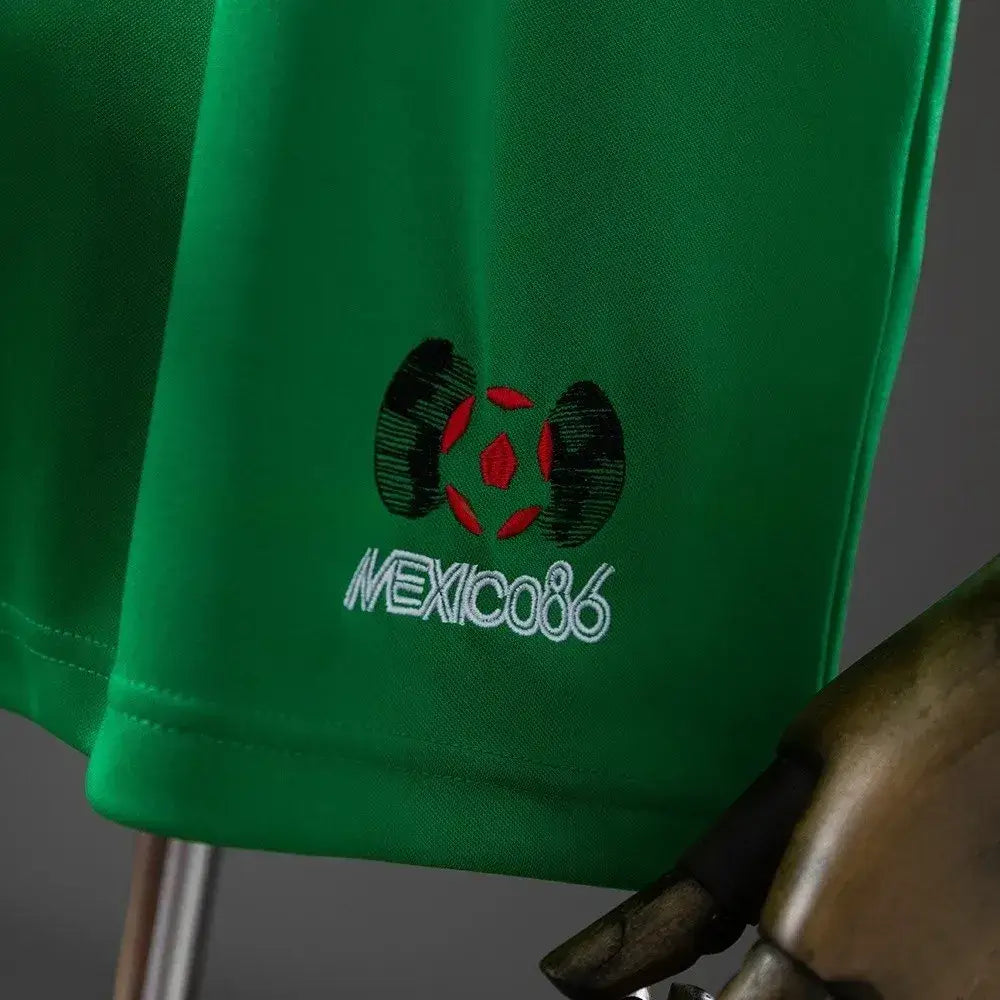 Mexiko 1986 Heim Retro-Fußballtrikot